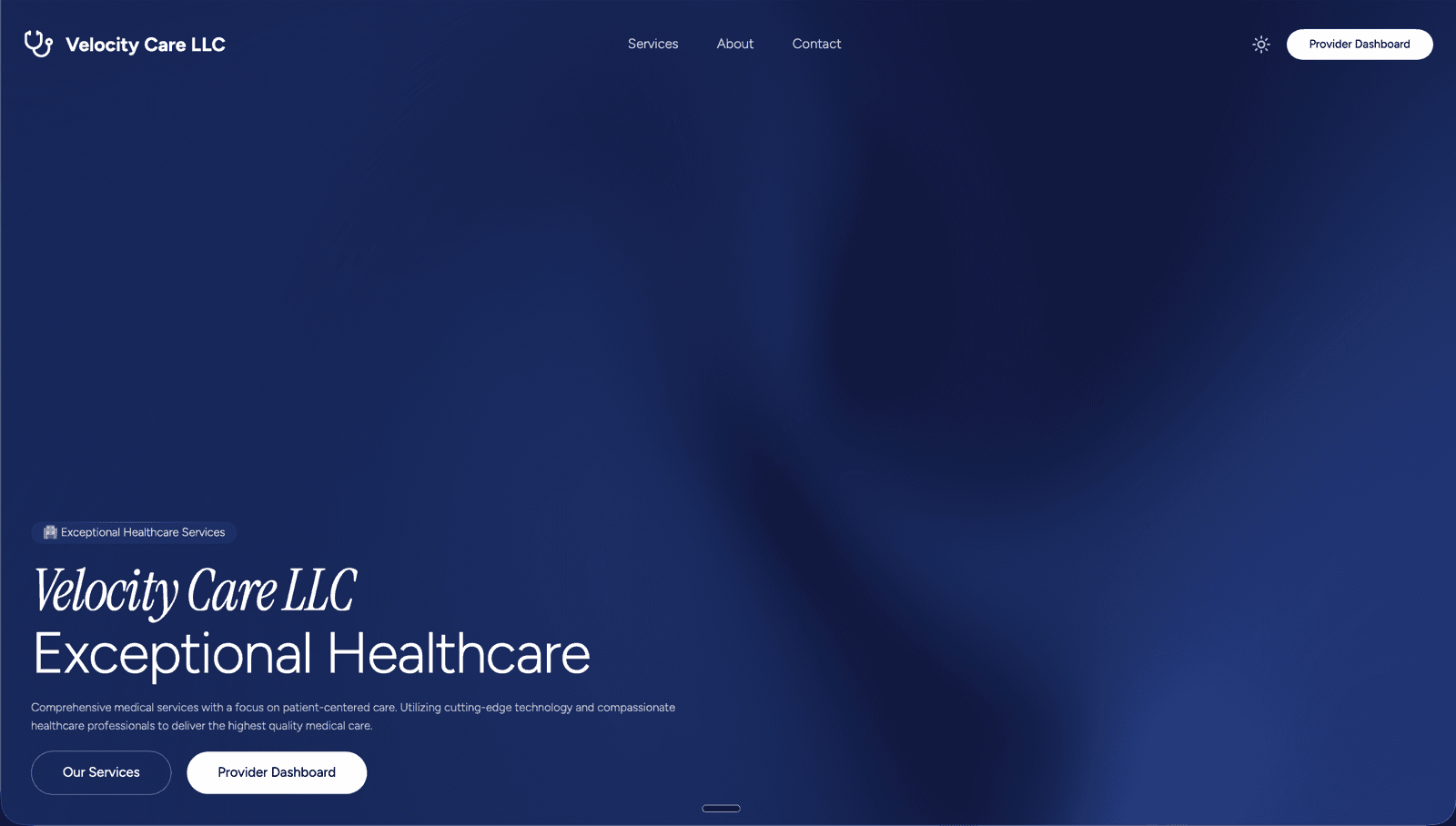 Velocity Care LLC project preview