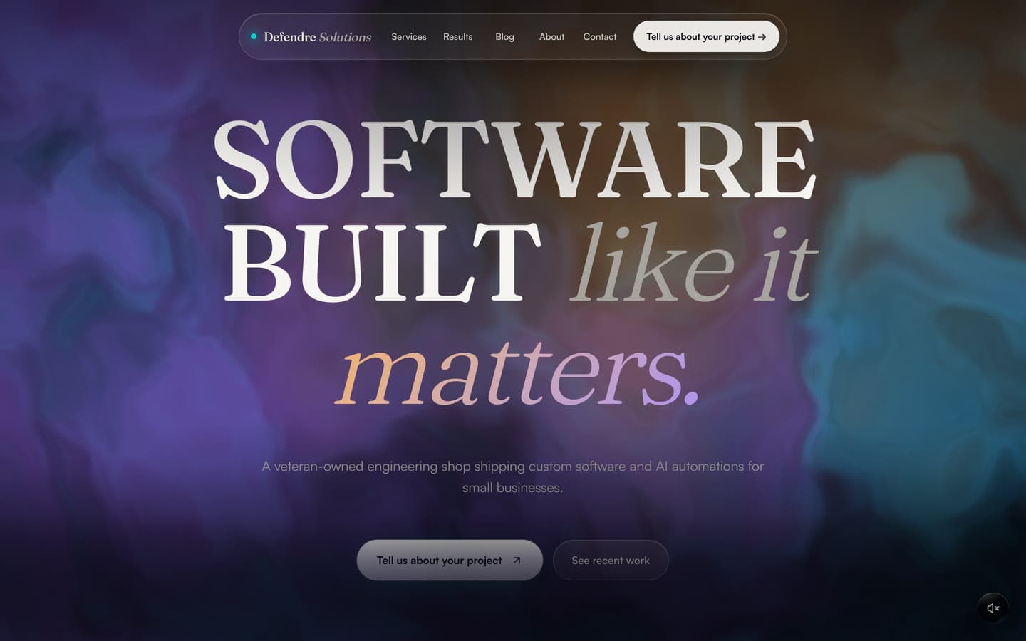 Preview of the Defendre Solutions project